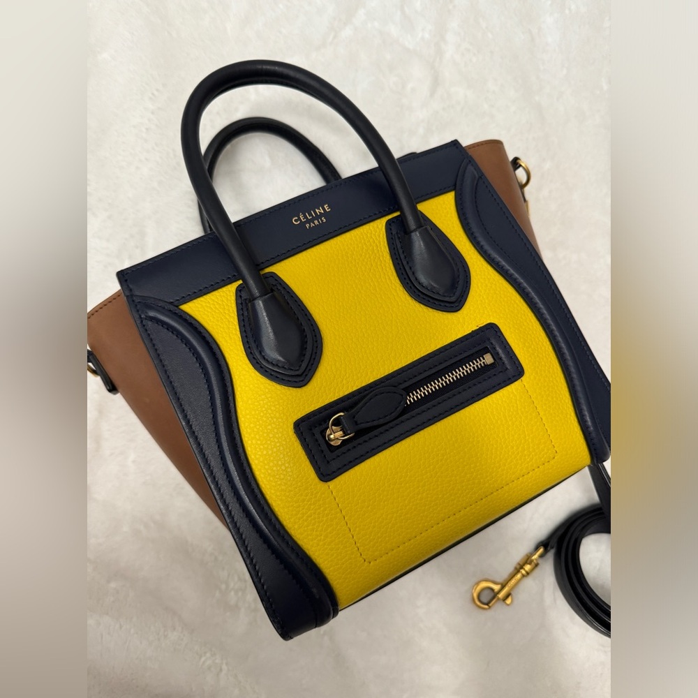 Used Celine Nano Lugging Bag